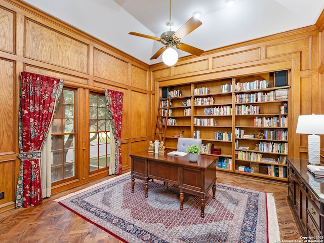 10 Parman Pl, San Antonio, TX 78230 - office with a ceiling fan