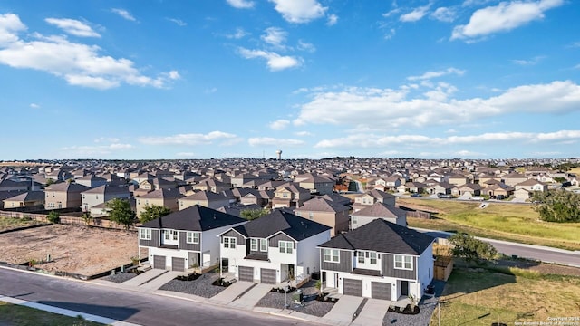 birds eye view of property featuring a residential view