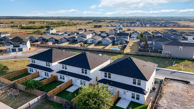 birds eye view of property featuring a residential view