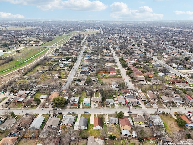 birds eye view of property featuring a residential view