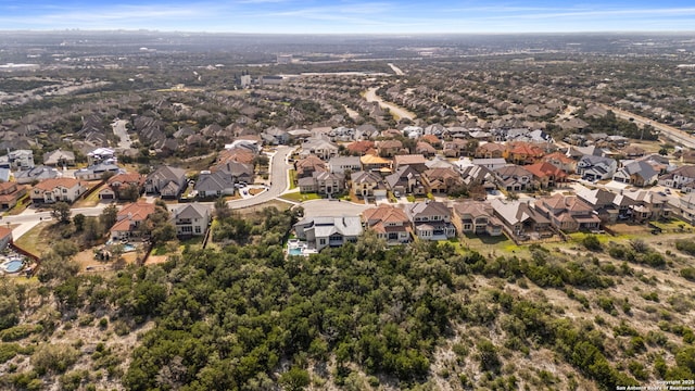 bird's eye view featuring a residential view