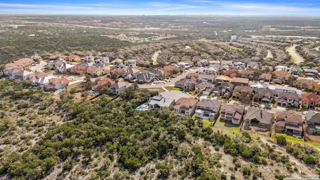 drone / aerial view featuring a residential view