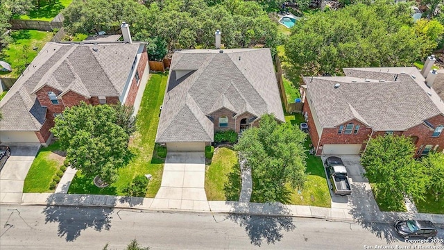 25723 Preserve Crst, San Antonio, TX 78261 - aerial view of property and surrounding area