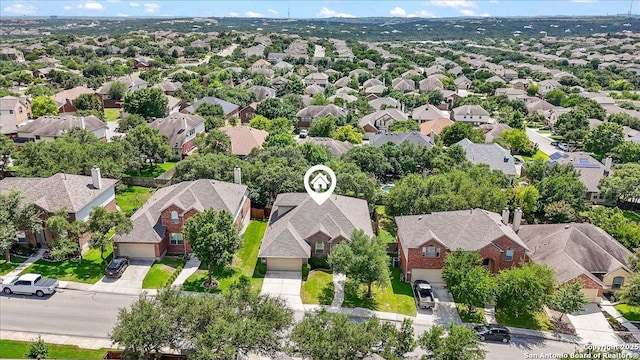 25723 Preserve Crst, San Antonio, TX 78261 - aerial view of residential area