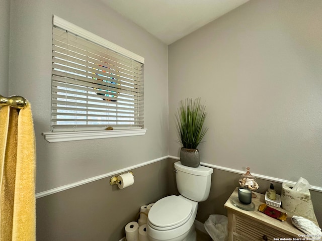 bathroom with toilet