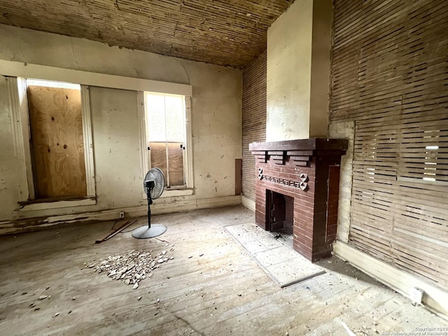 view of unfurnished living room