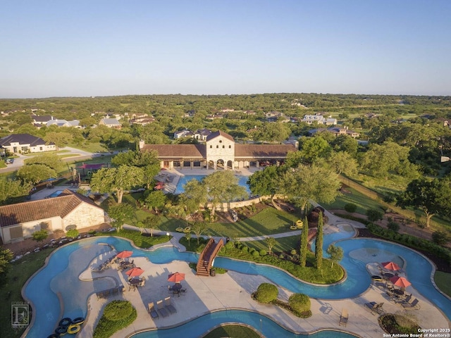 bird's eye view