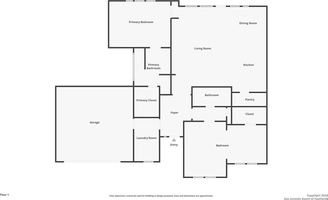 1171 Heritage, Canyon Lake, TX 78133 - floor plan