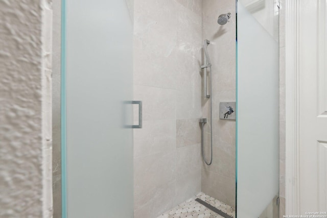 full bath with a stall shower