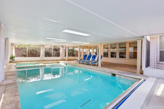 view of indoor pool