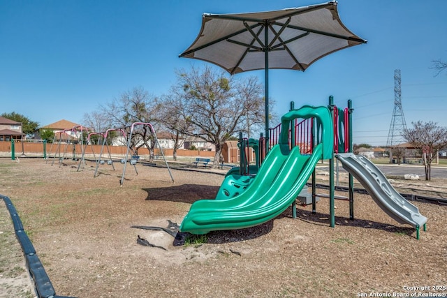 view of community playground