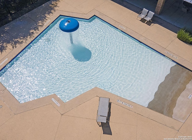 view of pool