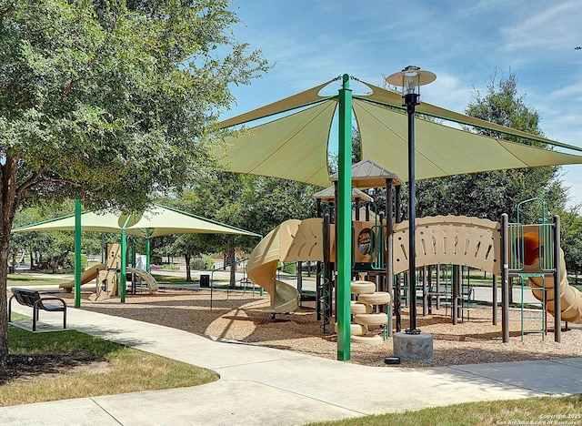 view of communal playground