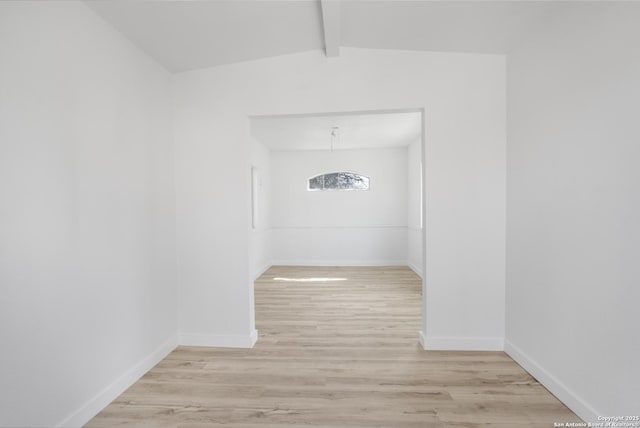 9502 Tarleton, San Antonio, TX 78223 - spare room featuring light wood-style flooring and baseboards