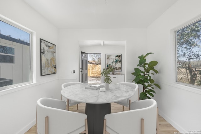 9502 Tarleton, San Antonio, TX 78223 - dining space featuring light wood finished floors and baseboards