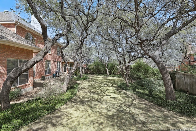 17110 Eagle Holw, San Antonio, TX 78248 - view of yard with a patio area and fence