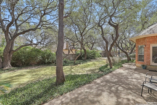 17110 Eagle Holw, San Antonio, TX 78248 - view of yard featuring a patio and fence