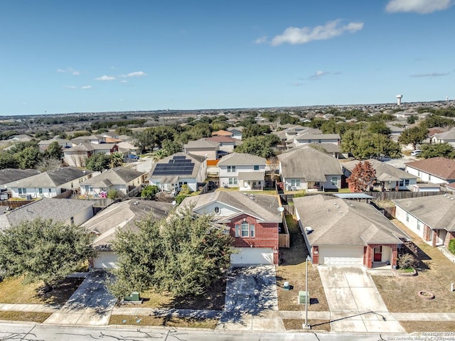 birds eye view of property featuring a residential view