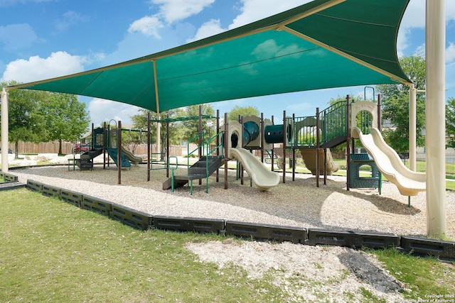 view of communal playground