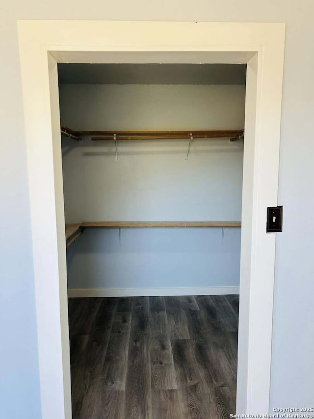 view of closet