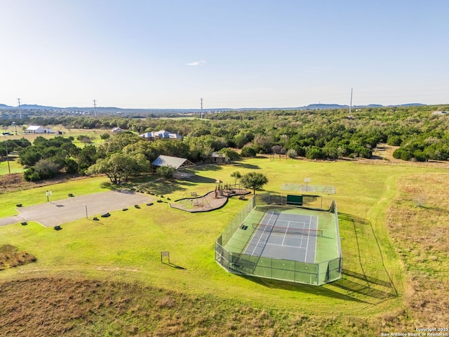 aerial view