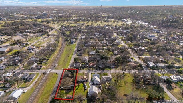 birds eye view of property featuring a residential view