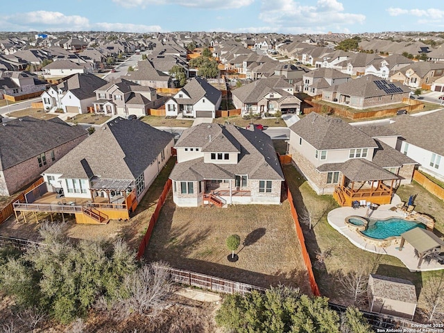 12519 Upton Park, San Antonio, TX 78253 - aerial view featuring a residential view