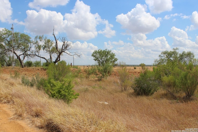 view of nature featuring a rural view