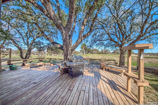 view of deck