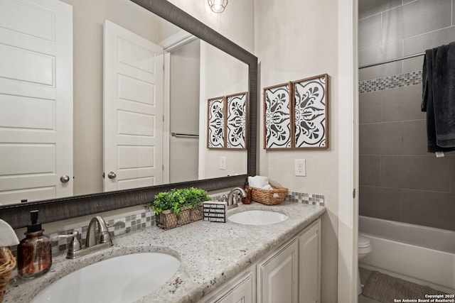 3234 Lilly Flower, San Antonio, TX 78253 - full bath featuring double vanity, a sink, and toilet