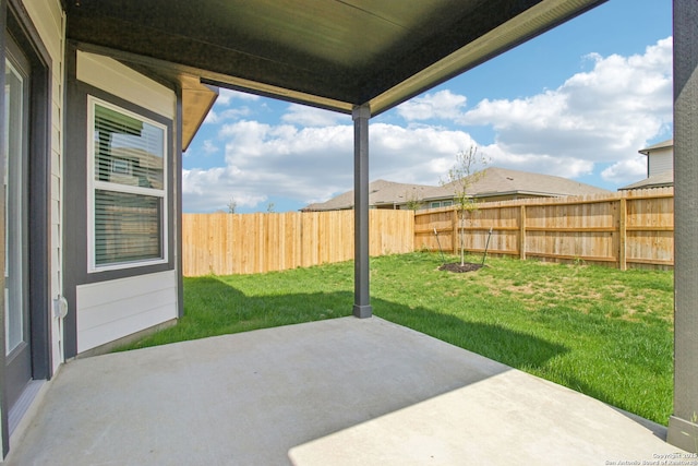 11583 Cottage Pt, San Antonio, TX 78254 - view of patio with a fenced backyard