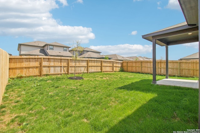 11583 Cottage Pt, San Antonio, TX 78254 - view of yard featuring a fenced backyard