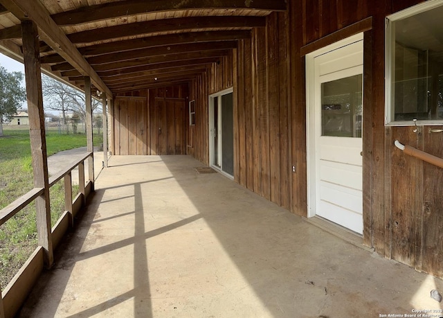 view of patio