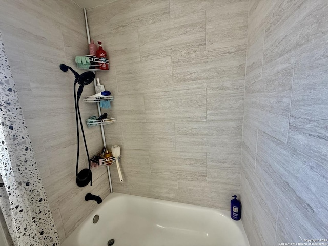 full bath with  shower combination