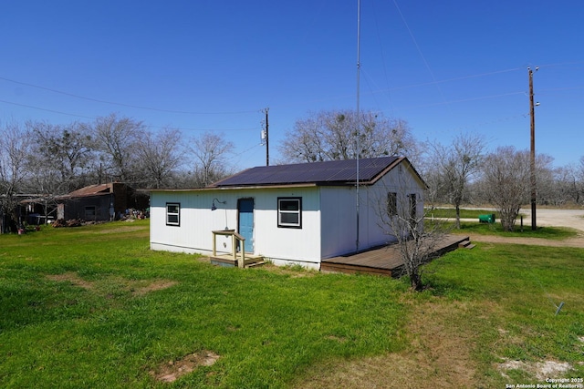 view of outbuilding featuring an outdoor structure