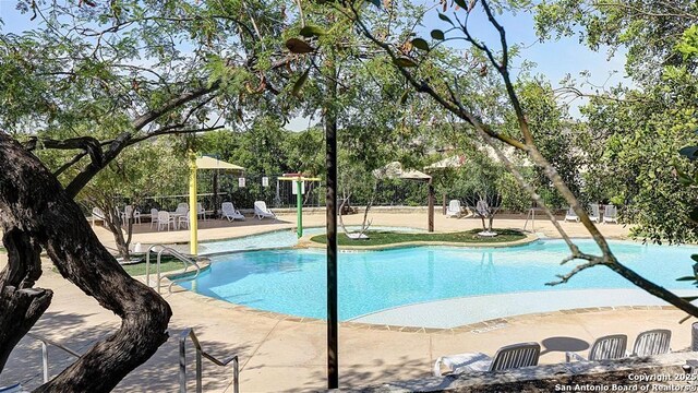 view of community pool