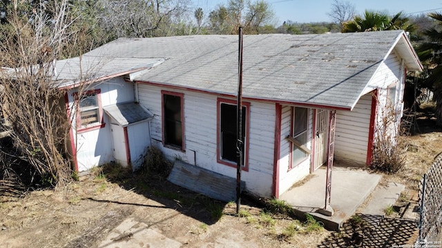 view of property exterior