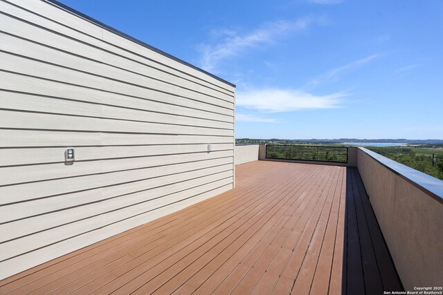 650 Canyon Cir, Canyon Lake, TX 78133 - view of wooden terrace