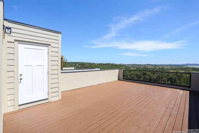 650 Canyon Cir, Canyon Lake, TX 78133 - view of wooden terrace