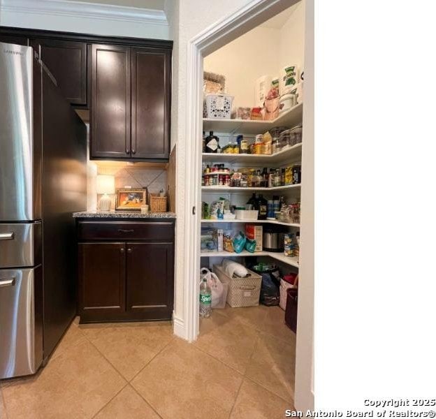 view of pantry