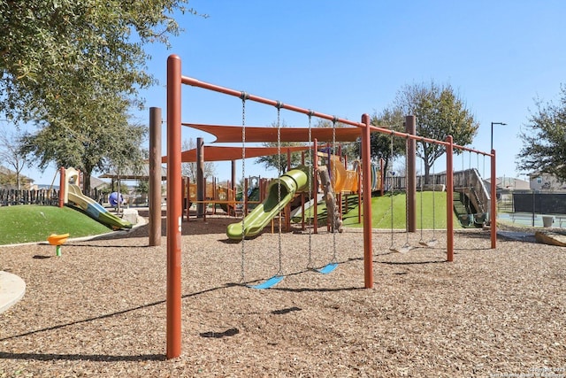 view of community playground