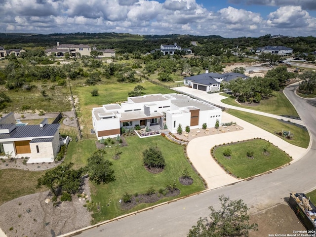 birds eye view of property featuring a residential view