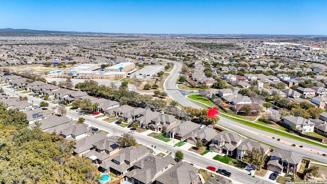 birds eye view of property featuring a residential view