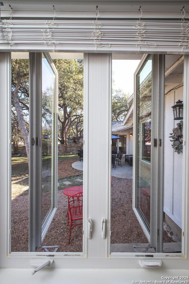 view of doorway