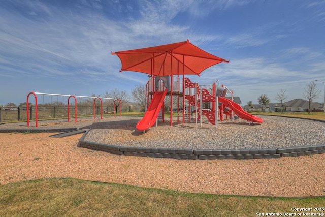 view of communal playground