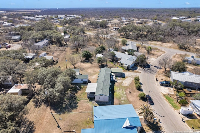 aerial view