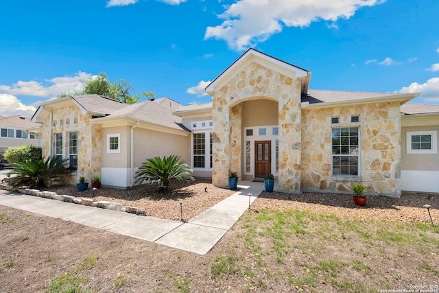 14019 Tahoe Vis, San Antonio, TX 78253 - mediterranean / spanish home featuring stone siding and stucco siding