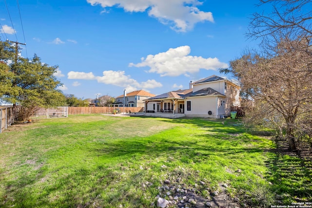 14019 Tahoe Vis, San Antonio, TX 78253 - view of yard with a fenced backyard