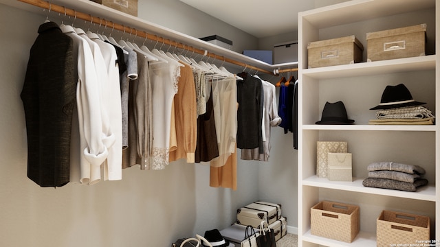 view of spacious closet