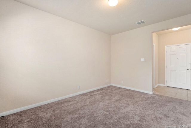 12604 Brite Rnch, San Antonio, TX 78245 - empty room with visible vents, light colored carpet, and baseboards